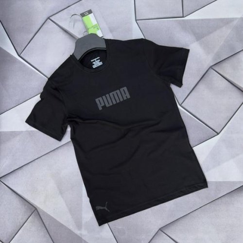 Футболка Rassul (S-2XL) 6124 black (лето) Rassul 6124 black