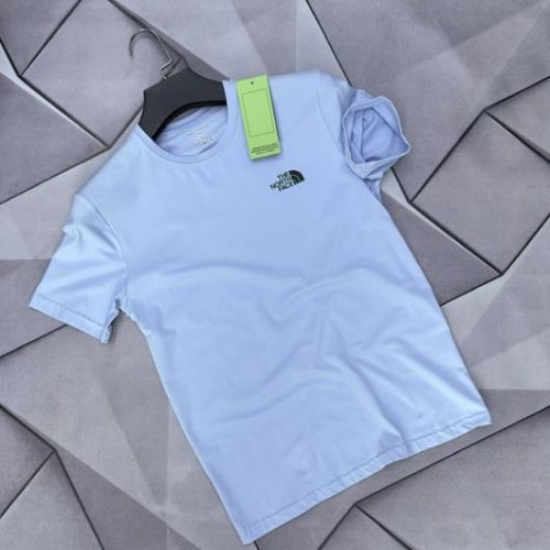 Футболка Rassul (S-2XL) 6135 l.blue (лето) Rassul 6135 l.blue
