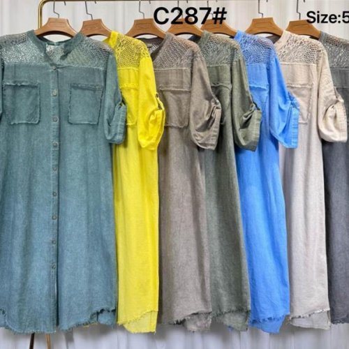 Платье Yafeier (54-60) C287 d.beige (лето) Yafeier C287 d.beige