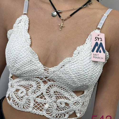 Топ Met&March (one size) 543 white (лето) Met&March 543 white