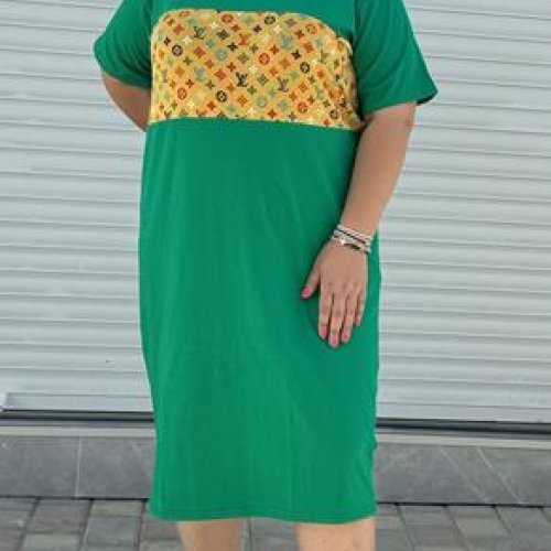 Платье BAT (42-56) 731 green (лето) BAT 731 green