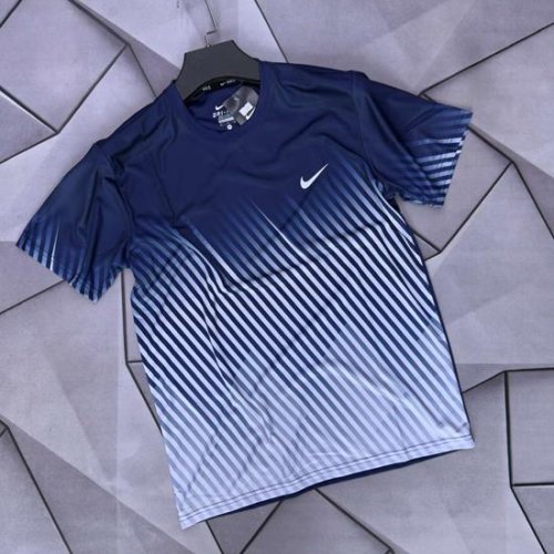 Футболка Rassul (L-3XL) 6126 blue (лето) Rassul 6126 blue