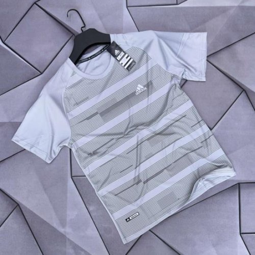 Футболка Rassul (L-3XL) 6131 l.grey (лето) Rassul 6131 l.grey