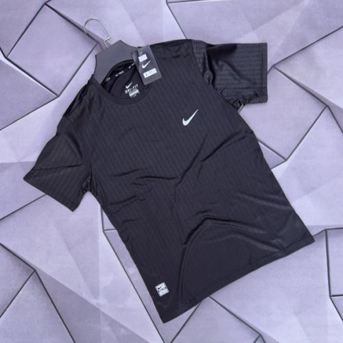 Футболка Rassul (L-3XL) 6133 black (лето) Rassul 6133 black