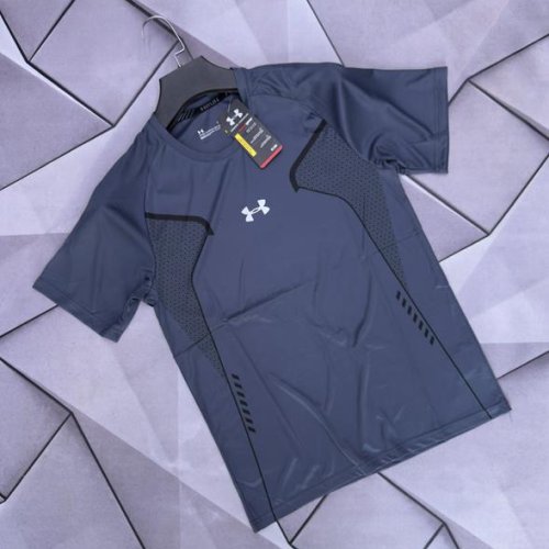 Футболка Rassul (L-3XL) 6136 blue (лето) Rassul 6136 blue
