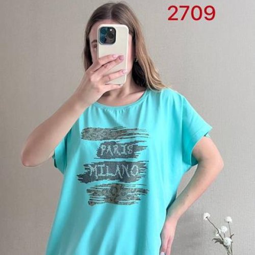 Футболка FSN (52-58) 2709 l.blue (лето) FSN 2709 l.blue