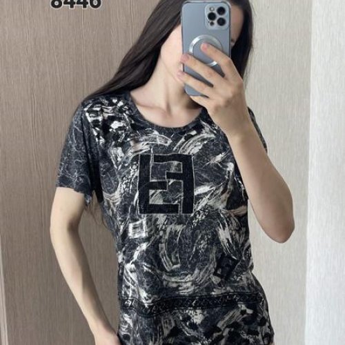 Топ FSN (46-52) 8446 black (лето) FSN 8446 black