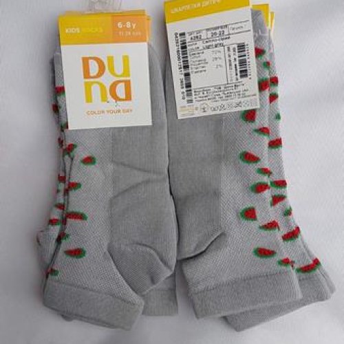 Носки Дюна (31-34) 4282 grey (лето) Дюна 4282 grey