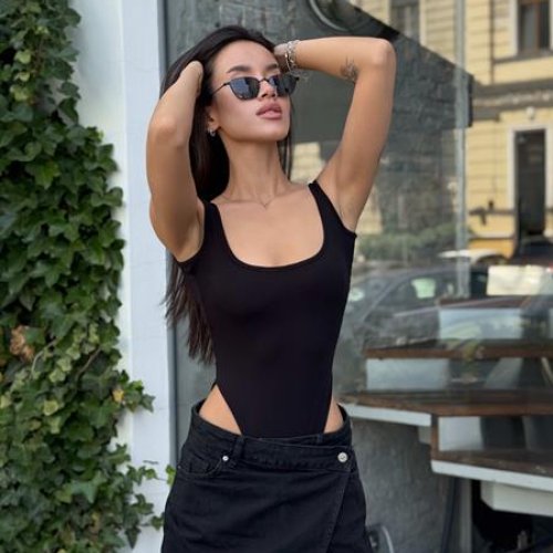 Боди Arina (42-48) 1588 black (лето) Arina 1588 black
