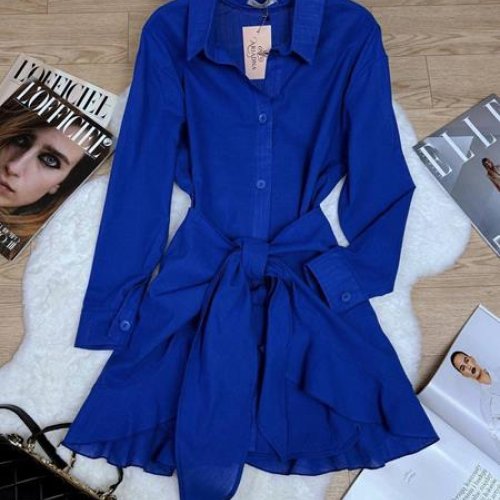 Платье Arina (42-48) 1591 blue (лето) Arina 1591 blue