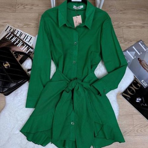 Платье Arina (42-48) 1591 green (лето) Arina 1591 green