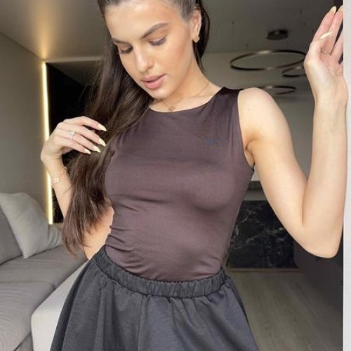 Боди Arina (42-48) 1617 brown (лето) Arina 1617 brown