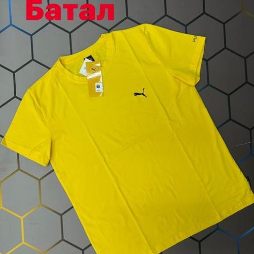 Футболка Alex Clothes (2XL-6XL) 4372 yellow (лето) Alex Clothes 4372 yellow