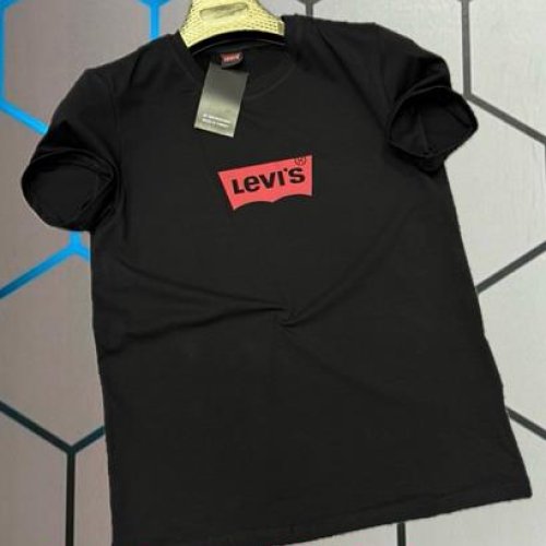 Футболка Alex Clothes (2XL-6XL) 4394 black (лето) Alex Clothes 4394 black