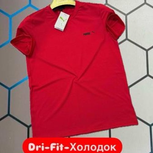 Футболка Alex Clothes (S-2XL) 4407 red (лето) Alex Clothes 4407 red