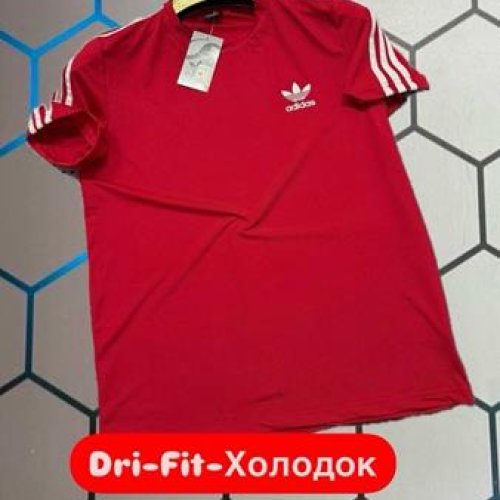 Футболка Alex Clothes (S-2XL) 4421 red (лето) Alex Clothes 4421 red