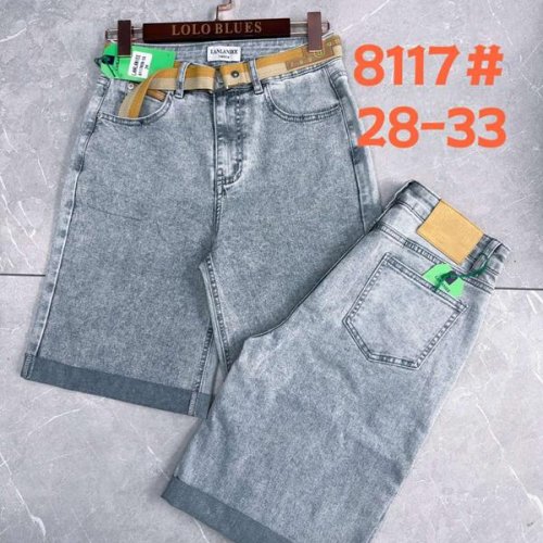 Шорты Lolo Blues (28-33) 8117 grey (лето) Lolo Blues 8117 grey