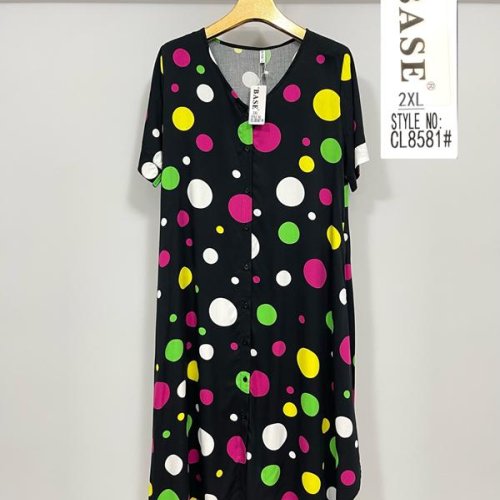 Платье Loyard (2XL-6XL) CL8581 black (деми) Loyard CL8581 black