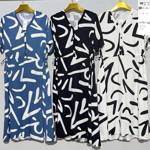 Платье Loyard (2XL-6XL) CL606 white (деми) Loyard CL606 white