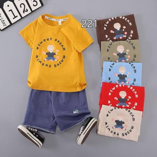 Футболка Фунтик (1-4) 221 khaki (лето) Фунтик 221 khaki