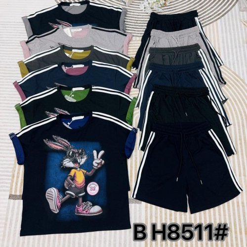 Костюм Шаолинь (M-XL) BH8511 black-grey (лето) Шаолинь BH8511 black-grey