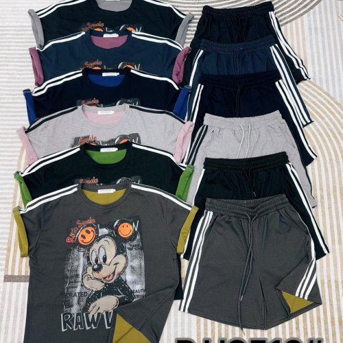 Костюм Шаолинь (M-XL) BH8512 black-grey (лето) Шаолинь BH8512 black-grey