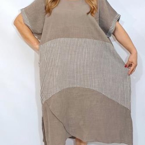 Платье Romeo life (58-64) RL431 l.brown (лето) Romeo life RL431 l.brown