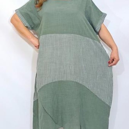 Платье Romeo life (58-64) RL432 khaki (лето) Romeo life RL432 khaki