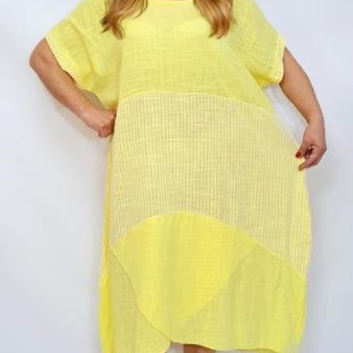 Платье Romeo life (58-64) RL435 yellow (лето) Romeo life RL435 yellow