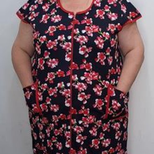 Халат Romeo life (52-62) RL487 navy (лето) Romeo life RL487 navy