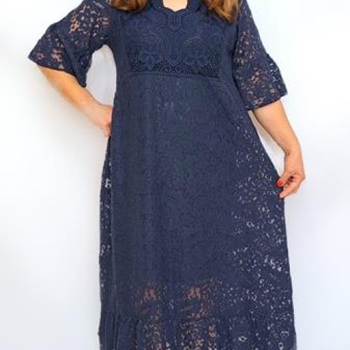 Платье Romeo life (50-54) RL496 navy (лето) Romeo life RL496 navy