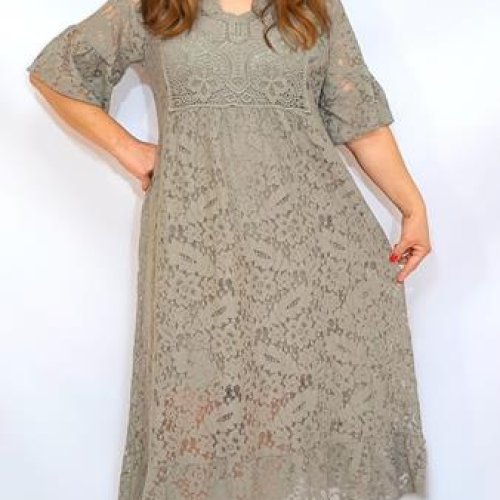 Платье Romeo life (50-54) RL497 grey (лето) Romeo life RL497 grey