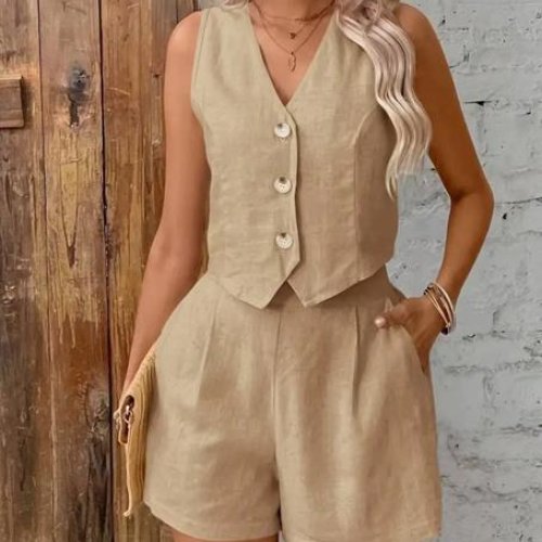Костюм Femzone (42-52) 1124 beige (лето) Femzone 1124 beige