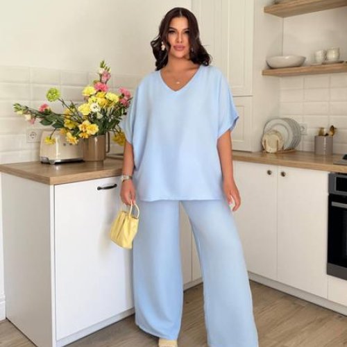 Костюм EVA (42-56) 251-1 l.blue (лето) EVA 251-1 l.blue