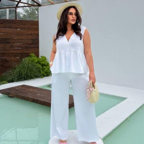 Костюм EVA (42-52) 254 white (лето) EVA 254 white