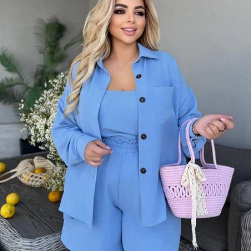 Костюм EVA (42-52) 255 l.blue (лето) EVA 255 l.blue
