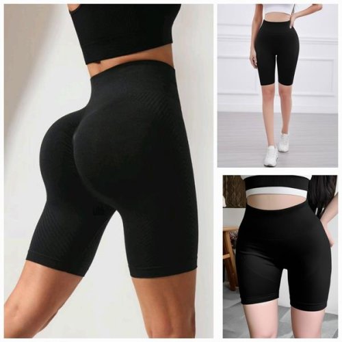 Велосипедки Hoan (42-50) 7121 black (лето) Hoan 7121 black