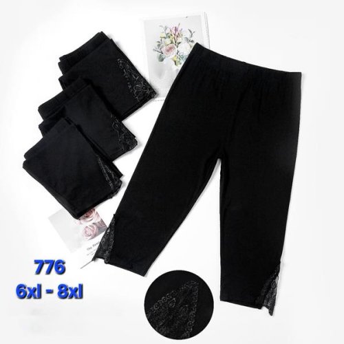 Бриджи Hoan (6XL-8XL) 776 black (лето) Hoan 776 black