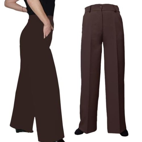 Штаны H&S (36-46) 129 brown (деми) H&S 129 brown