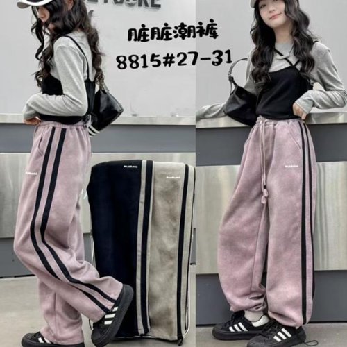 Штаны спорт Farbique (27-31) 8815 pink (деми) Farbique 8815 pink