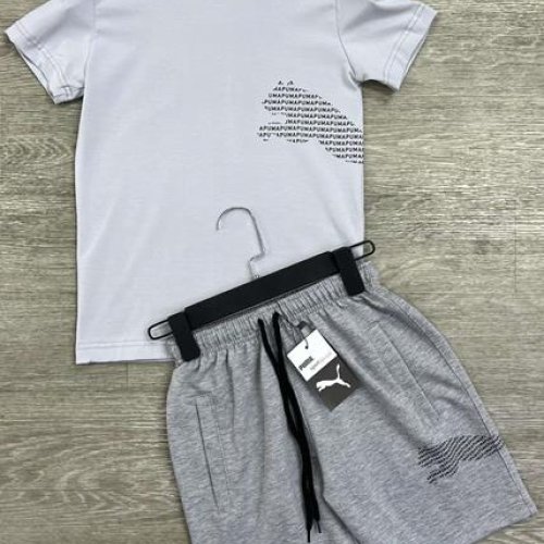Костюм MirWear kids (13-17) 284-3-285 grey-l.grey (лето) MirWear kids 284-3-285 grey-l.grey