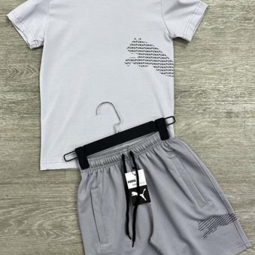 Костюм MirWear kids (13-17) 284-3-285 l.grey-grey (лето) MirWear kids 284-3-285 l.grey-grey