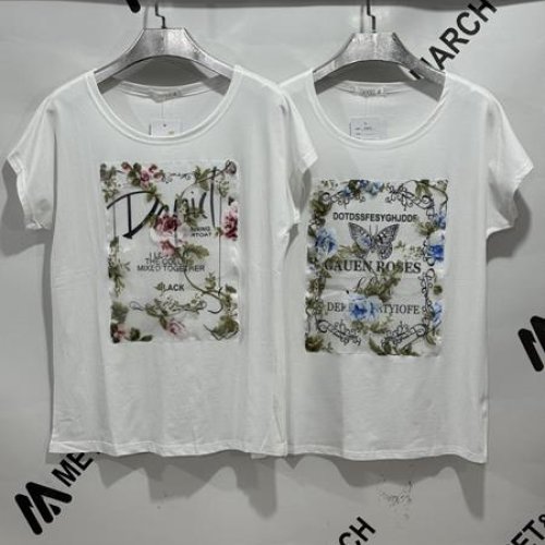 Футболка Met&March (one size) 3D white-powder (лето) Met&March 3D white-powder