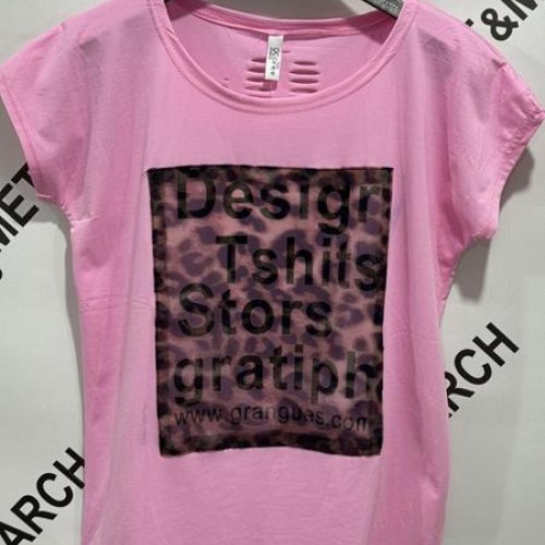 Футболка Met&March (one size) 3D pink (лето) Met&March 3D pink