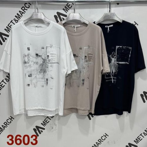 Футболка Met&March (one size) 3603 white (лето) Met&March 3603 white