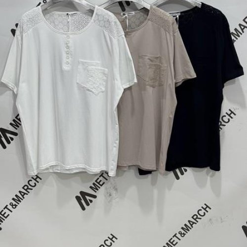 Футболка Met&March (one size) 3606 white (лето) Met&March 3606 white