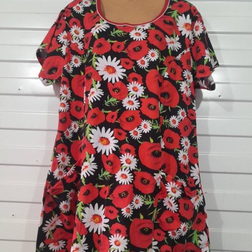 Туника Akvarel (54-64) A112 red (лето) Akvarel A112 red