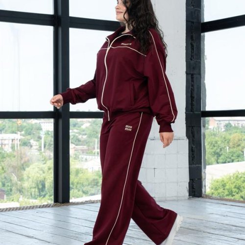 Костюм спорт AZNA (XL-4XL) Д150 wine (деми) AZNA Д150 wine