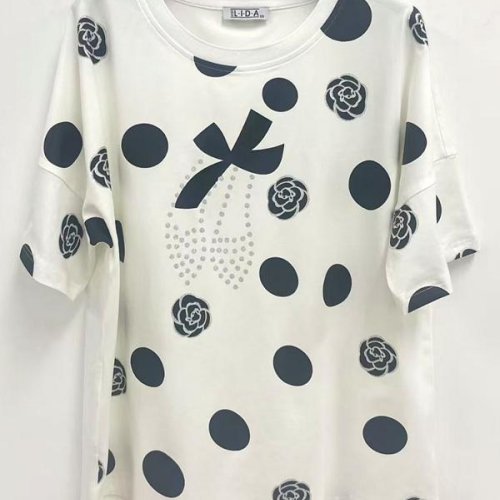 Футболка LIDA (52-62) 6415 white (лето) LIDA 6415 white