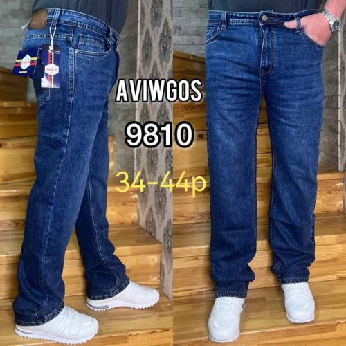 Джинсы Lili (34-44) 9810 blue (деми) Lili 9810 blue